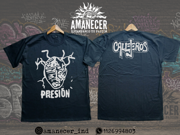 Producto - Remera Callejeros Presion