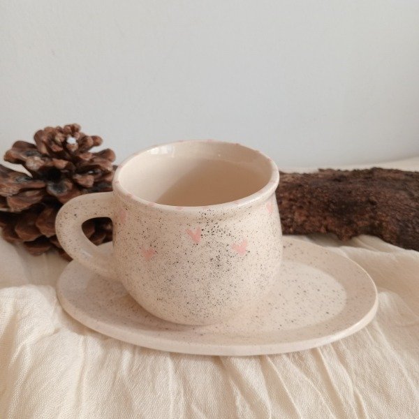 Producto - Kits taza corazoncitos y bandeja