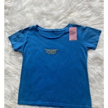Producto - REMERA ALGODÓN CON JERSEY MANGAS CORTAS