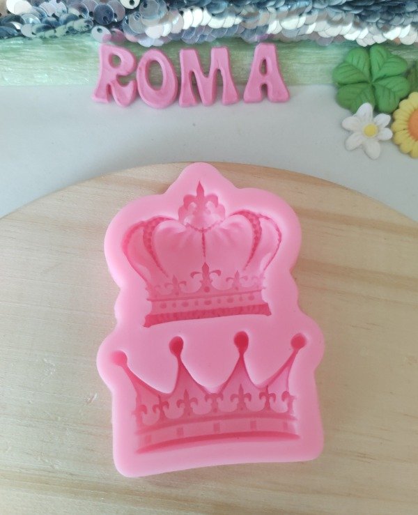 Producto - Molde de silicona coronas x 2