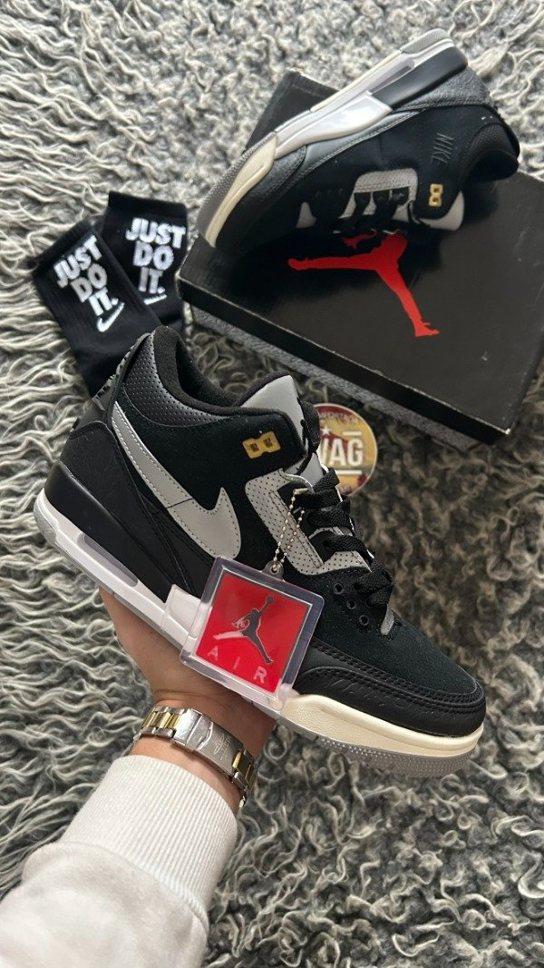 Producto - JORDAN RETRO 3 TINKER BLACK CEMENT - 0