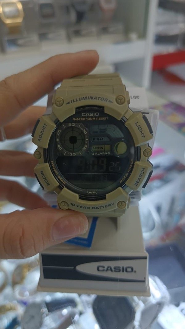 Producto - Casio WS-1500H-5b resina hombre