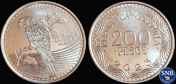 Producto - Colombia - 200 Pesos (2023) KM #447