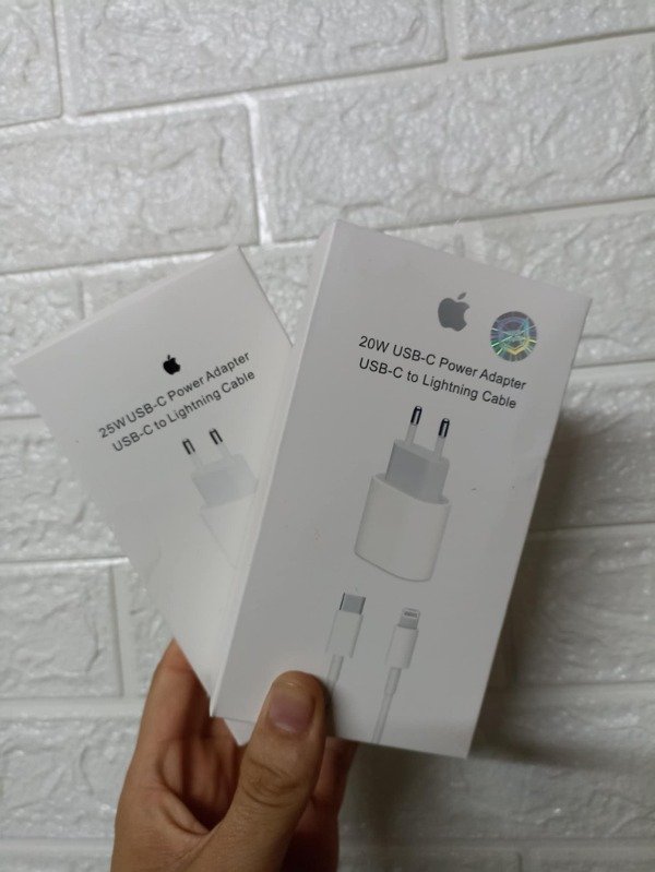 Producto - Cargador de Apple 25W tipo c a lightning Excelente Calidad