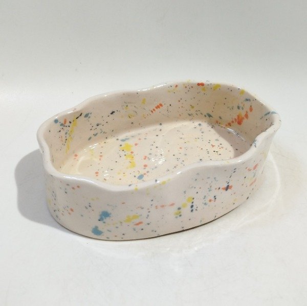 Producto - Fuente oval "Confeti"