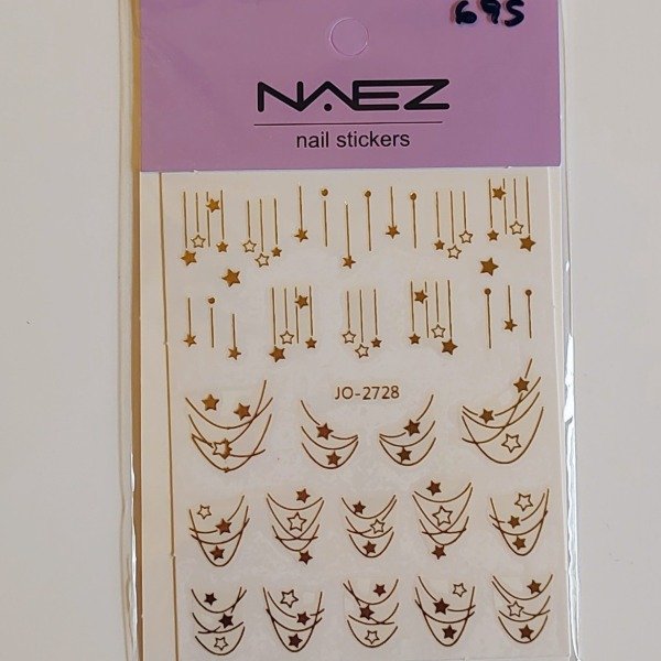 Producto - Sticker 695 Estrellas doradas