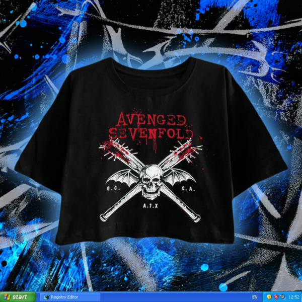 Producto - Avenged Sevenfold - Bat pupera oversize