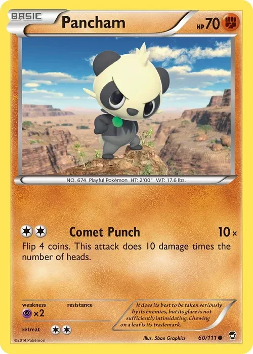 Producto - Pancham - 60/111 - Furious Fists