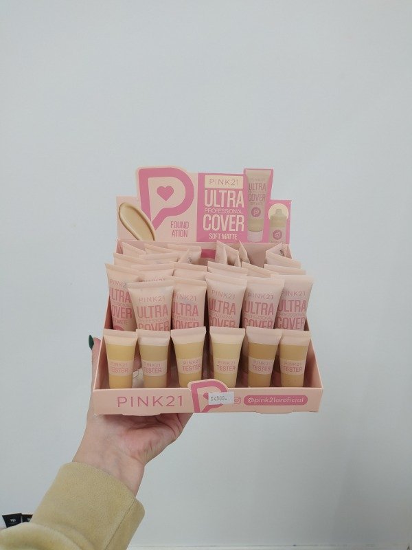 Producto - Base pink 21 ultra cover soft matte
