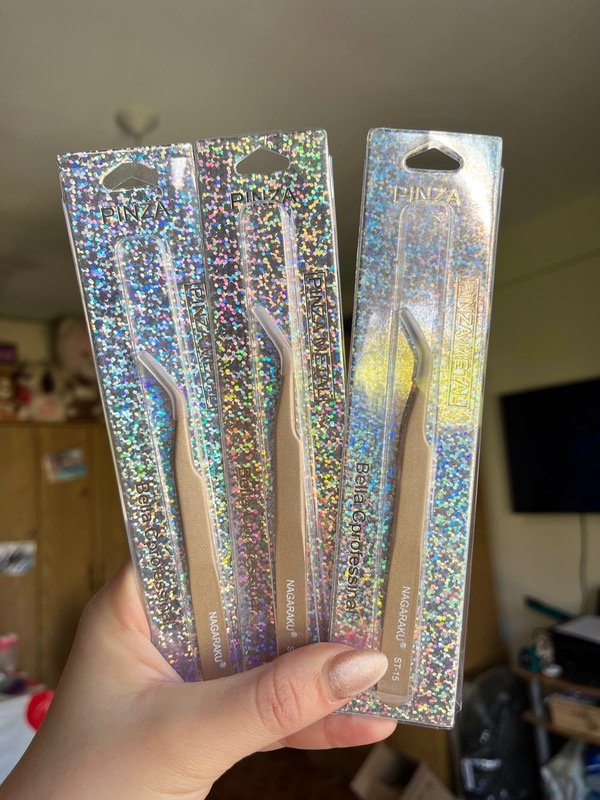 Producto - PINZA PARA GEMAS DORADA