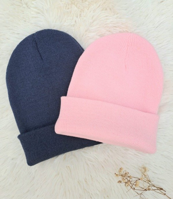 Producto - GRCP03 Gorros Rocky Rosa/Azul Petroleo Premium (el par)