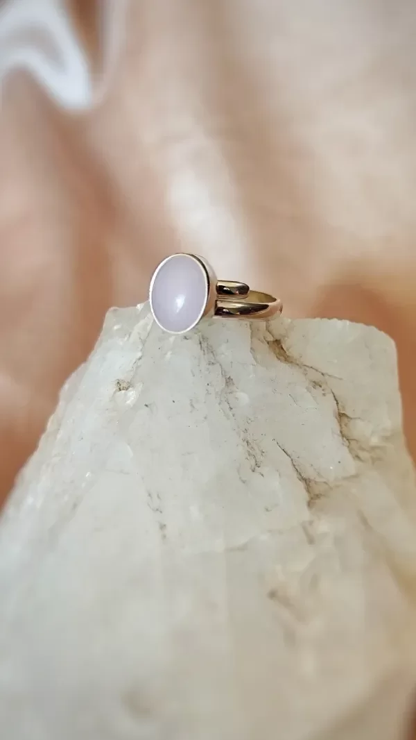 Producto - Anillo Cuarzo Rosa PLATA925 - 0