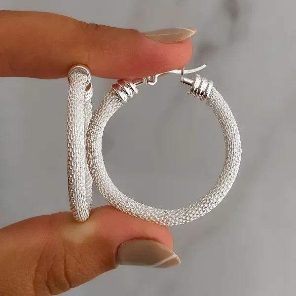 Producto - ARGOLLAS TEJIDAS 4CMD