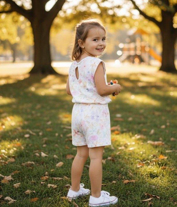 Producto - Mono Niña Elo Acuarela