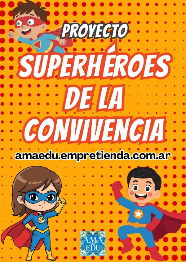 Producto - Kit INICIO 2026 - MISIÓN SUPERHÉROES DE LA CONVIVENCIA