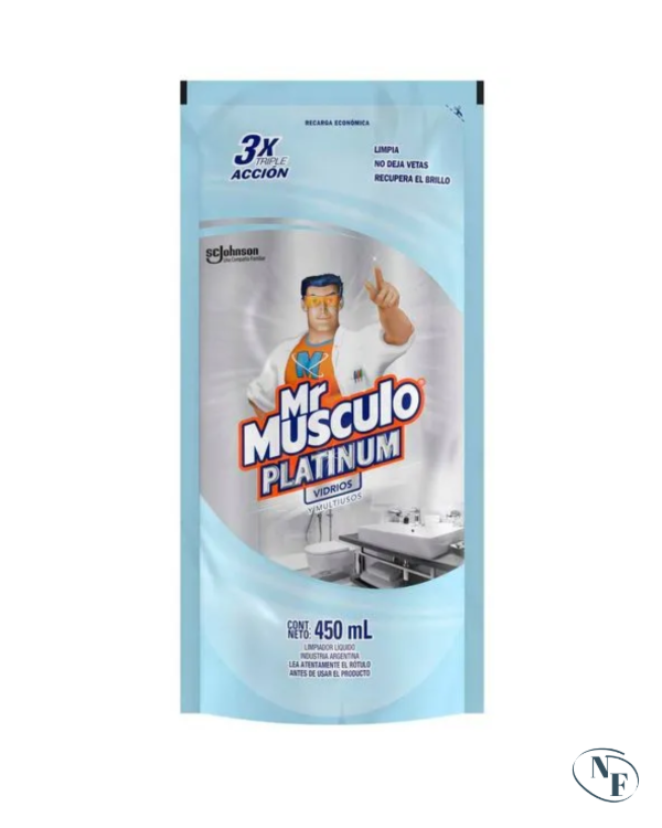 Producto - MR MUSCULO VIDRIOS REPUESTO X450ML
