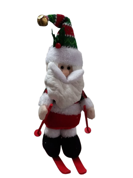 Producto - Adorno Papa Noel esquiando