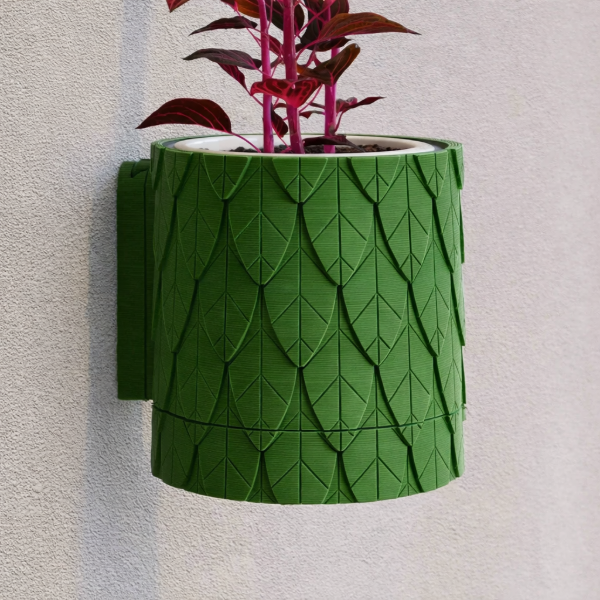 Producto - Maceta de pared mod 05 - Impresa en 3D