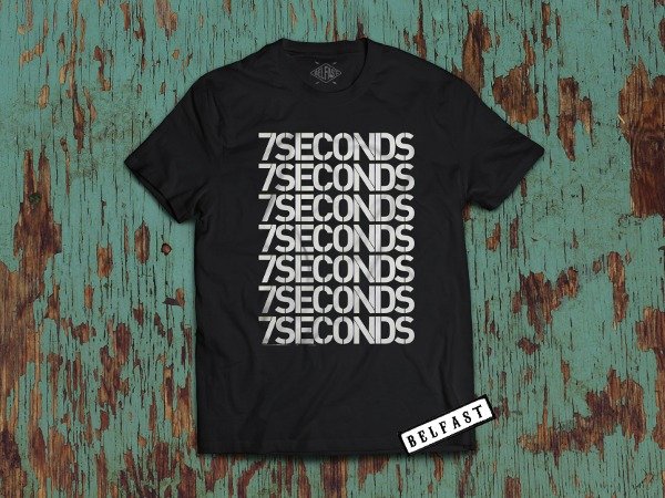 remera 7 seconds repeat