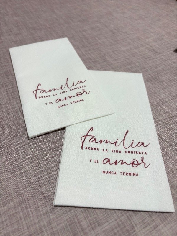 Producto - Servilletas Famila Rosa viejo