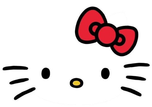 Producto - Lamina comestible rectangular hello kitty 1