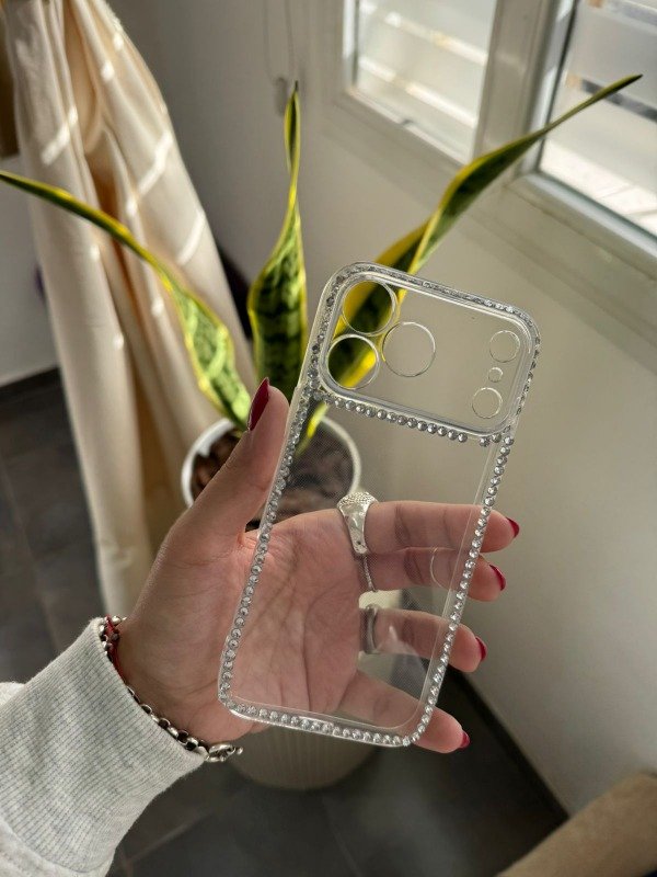 Producto - Funda Transparente Strass (Iphone 17 Pro)