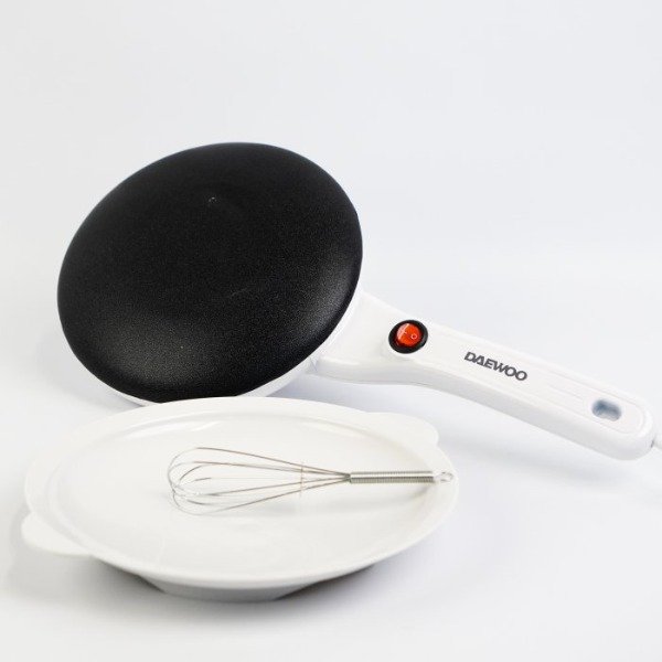 Producto - Panquequera eléctrica con batidor y bowl Daewoo DCRP610 - 1
