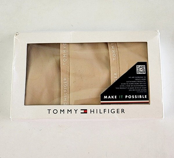 Pack 3 less Tommy bikini, y thong talle M nude — imagen 2