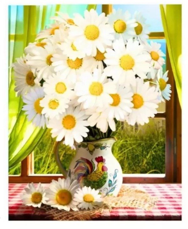 Producto - Diamond 50 x 40 cm Margaritas