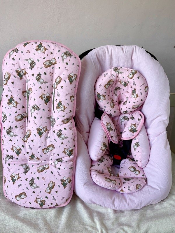 Producto - Set de paseo animalitos pink