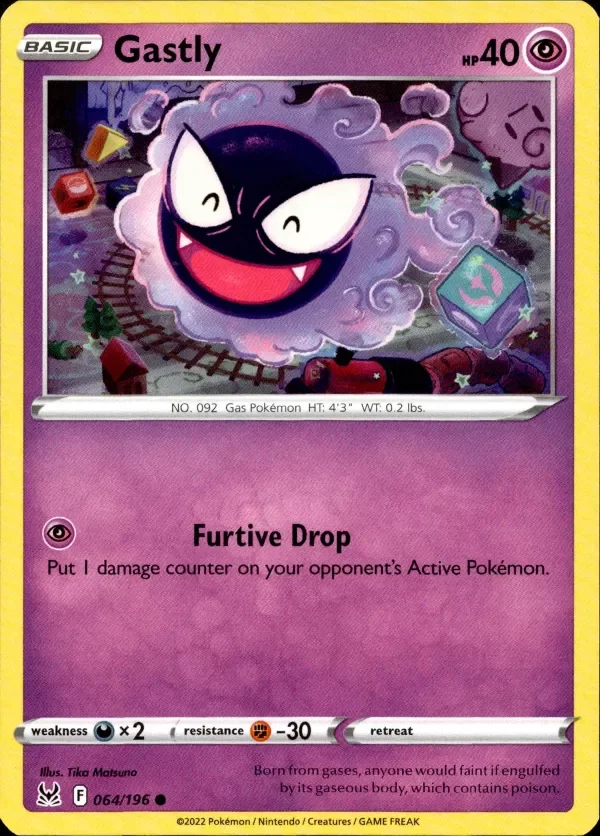 Producto - Gastly - 064/196 - Lost Origin