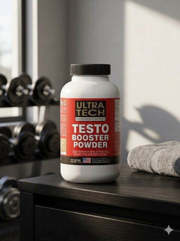 Producto - Testo Booster Ultra Tech Complejo De Vitaminas Minerales Y Extractos Naturales