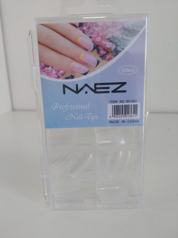 Producto - Tips naez cuadrados prelimados 3611
