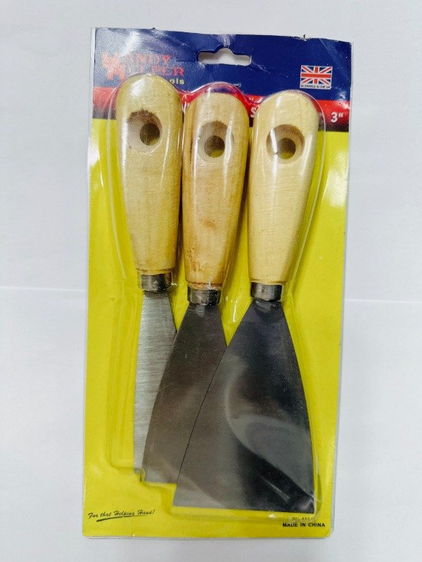 Producto - ESPATULA X 3 PCS MANGO MADERA