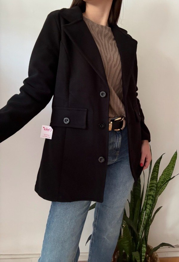 Producto - SACO DE PAÑO NEGRO (CM0289)