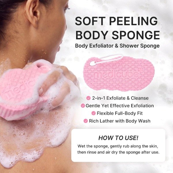 Producto - MEDICUBE Soft Peeling Body Sponge - 2