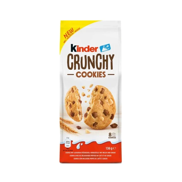 Producto - Kinder Crunchy Cookies 136g