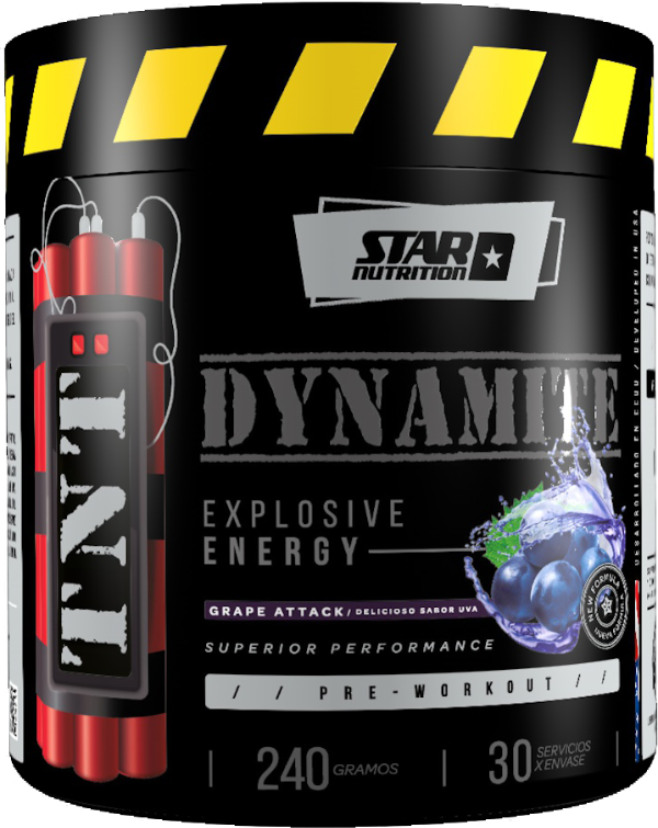 Producto - TNT Dynamite 240 Grs / 30 Serv Star Nutrition Sin Tacc