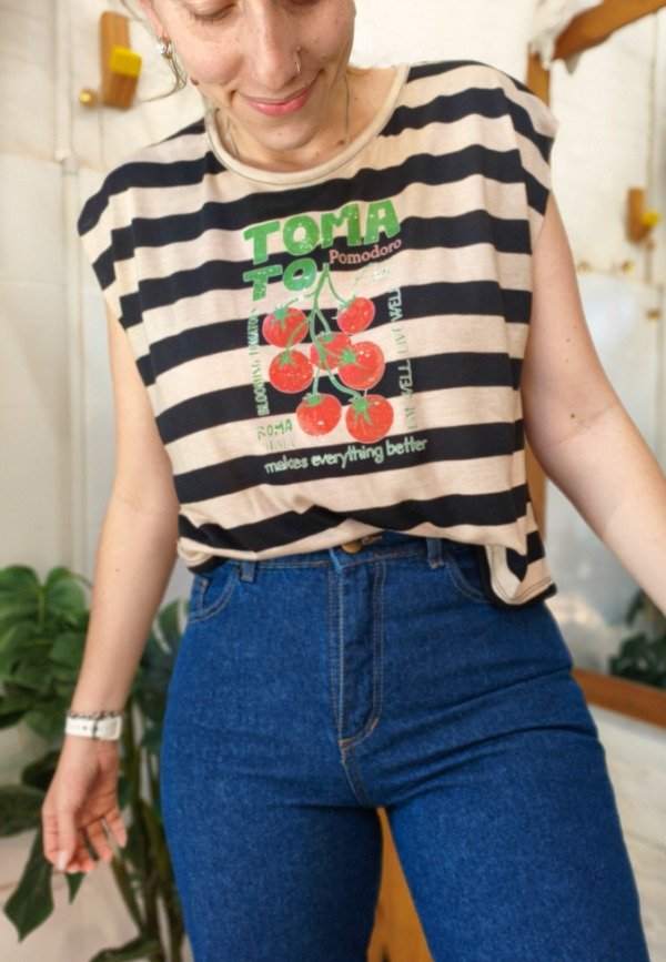 Producto - Remera rayada Italy