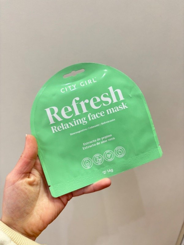 Producto - Mascarilla facial Refresh (papel)