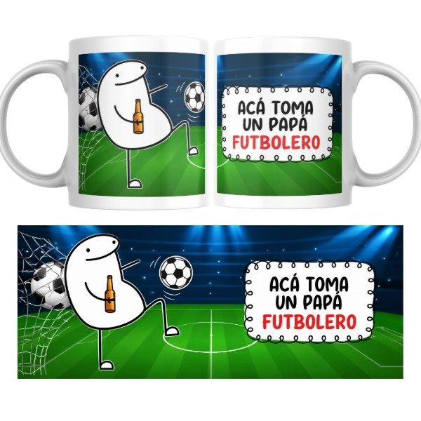Producto - Taza - Dia del padre - Aca toma un papá futbolero (flork)