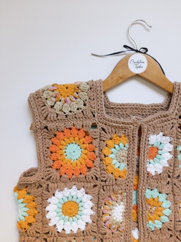 Producto - Chaleco ALHELI (Marco Tostado)