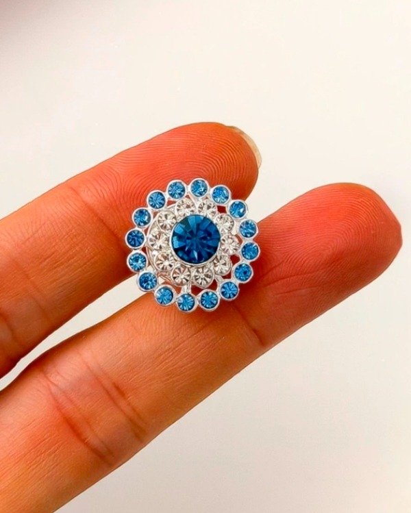 Producto - Escarapela Circular Strass 2cm