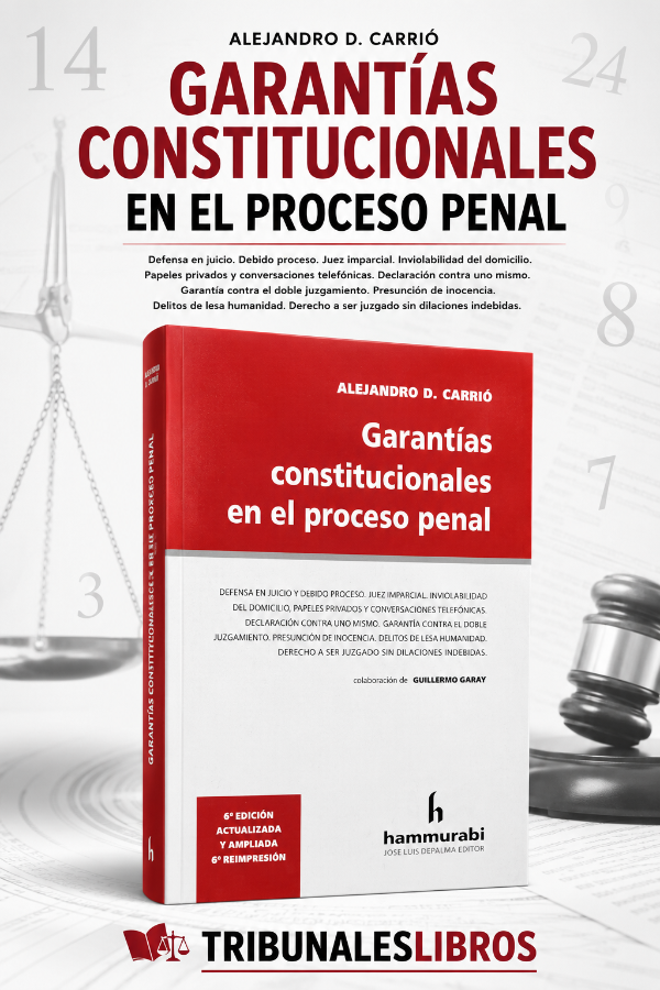 Producto - Garantías constituciónales en el proceso penal. Carrio