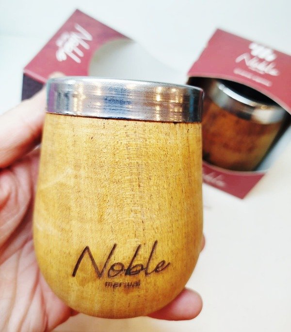 Producto - Mate Madera Algarrobo con Acero Termico interior