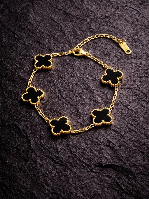 Producto - PULSERA VAN CLEEF ORO NEGRO