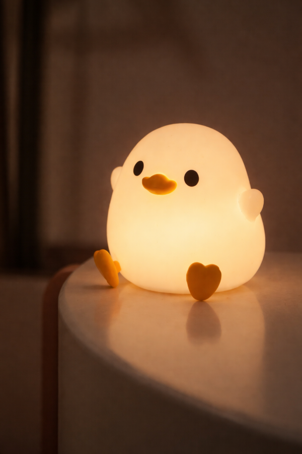 Producto - Velador Silicona RGB Baby Pato