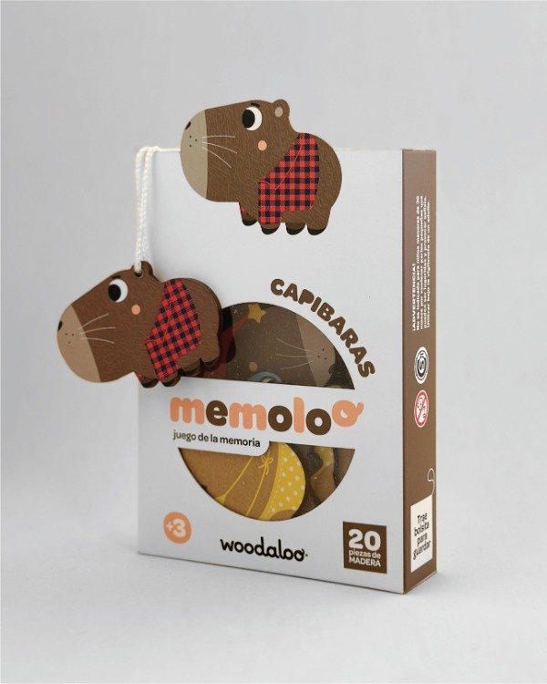 Producto - Juego de Memoria Capibaras