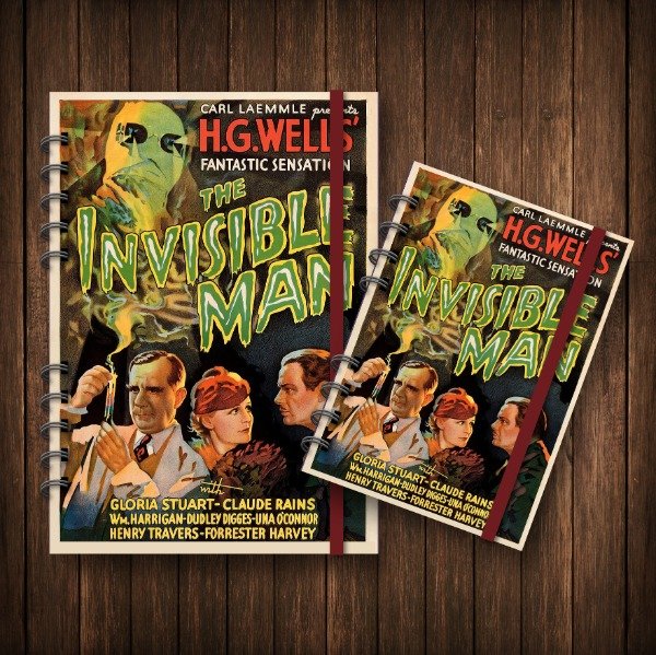 Producto - Cuaderno INVISIBLE  MAN 001