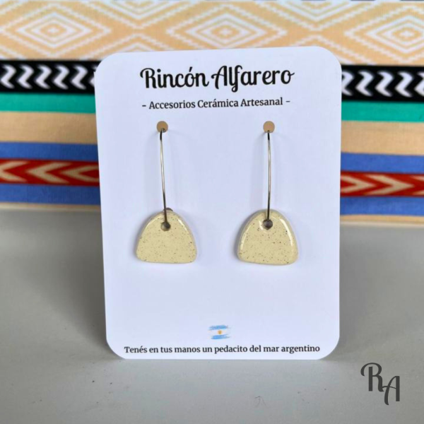 Producto - Pendientes Costa Atlántica Buenos Aires - semicírculos chicos